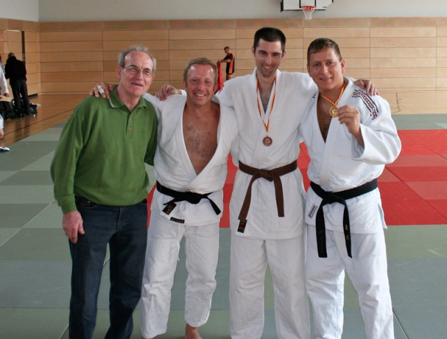 Владимир Шейн(справа) - победитель Чемпионата южного Бадена по дзюдо в весовой категории до 90 кг.
